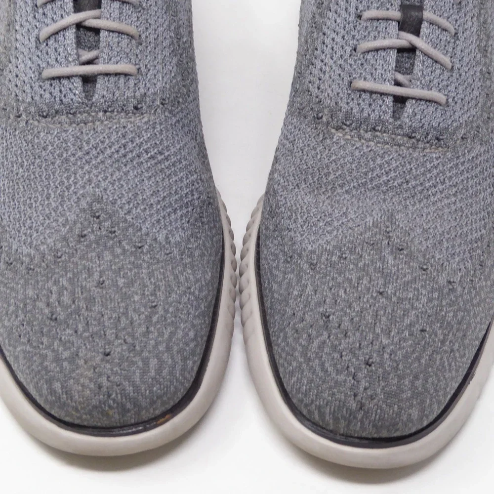 Cole Haan Mens 2.Zerogrand Stitchlite Oxford Gray Wingtip C27565 Size 12